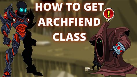 AQW How to get Archfiend Class Guide/Tutorial - YouTube