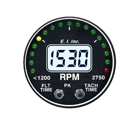 R-1 RPM Tachometer Instrument | Electronics International | Aircraft Engine Instruments