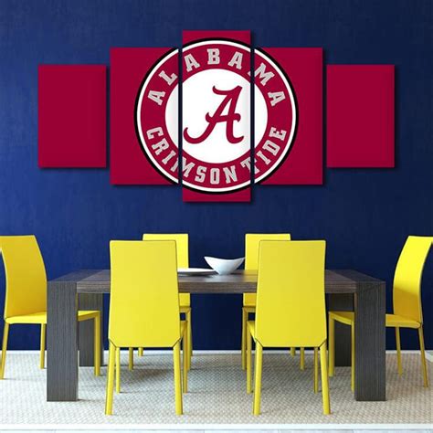 Alabama Crimson Tide Sport Canvas Wall Art