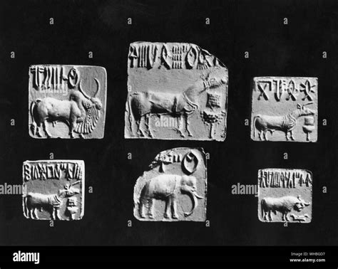 Indus Valley Civilization Seals Stock Photo - Alamy