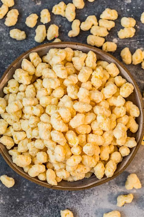 Candied Corn Puffs Snack Mix Recipe - The Cookie Rookie®