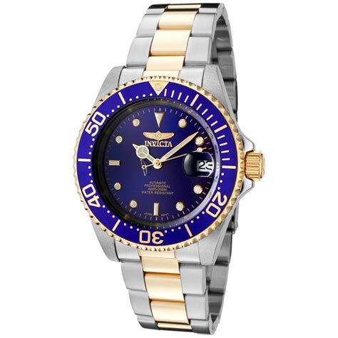 Amazon.com: Invicta Men's 8928OB Pro Diver Gold Stainless Steel Two-Tone Automatic Watch ...