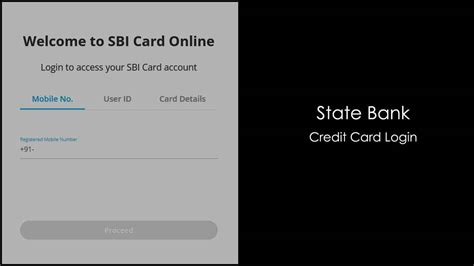 SBI Credit Card Login to Check Usage, Bill & Card Payment