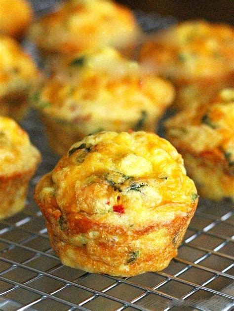 28 Ways To Make Breakfast In a Muffin Tin | Egg muffins, Spinach egg ...