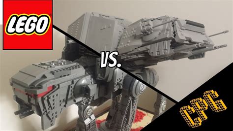 Star Wars AT-M6 vs. AT-AT in LEGO Comparison!!! - YouTube