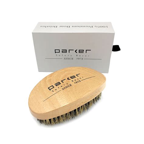 Parker 100% Boar Bristle Beard & Hair Brush - Rooster Essentials