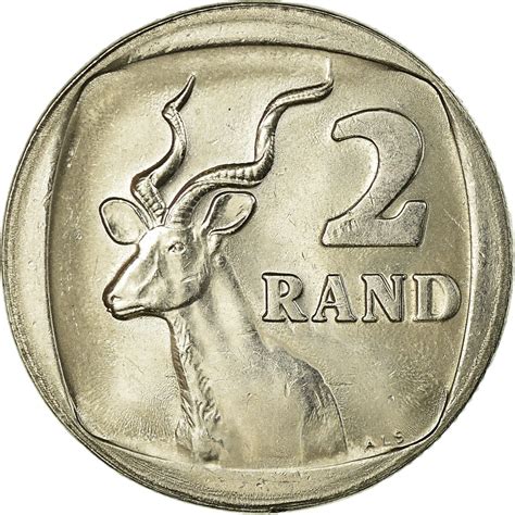 Two Rand 1989, Coin from South Africa - Online Coin Club