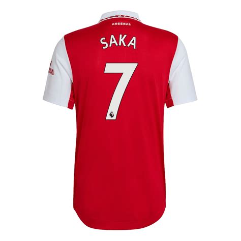 SAKA #7 Arsenal Home Authentic Jersey 2022/23 | Gogoalshop