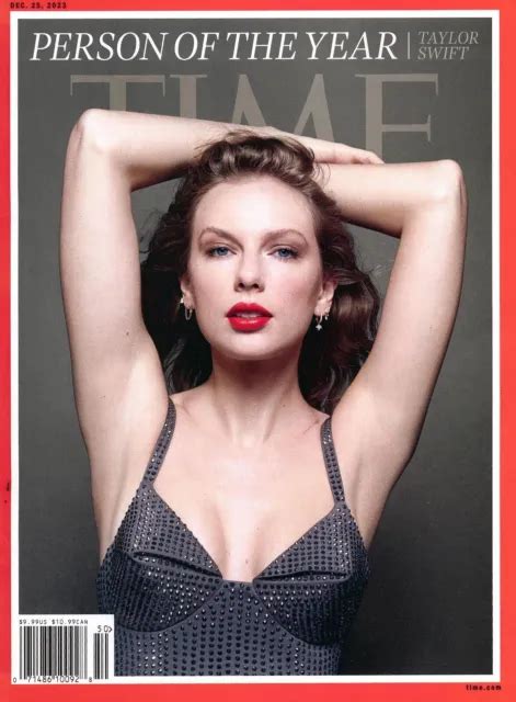 TIME MAGAZINE - Taylor Swift (Cover) Person Of The Year - December 6, 2023 £21.15 - PicClick UK