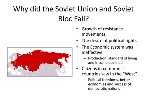 PPT - Why did the Soviet Union and Soviet Bloc Fall? PowerPoint ...