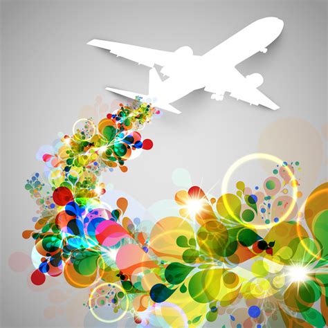 Colorful planeflying vector illustration 322259 Vector Art at Vecteezy