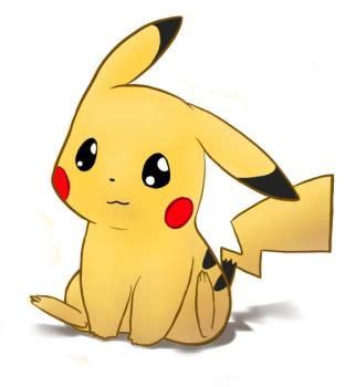 Pokemon Pikachu Cute Drawing