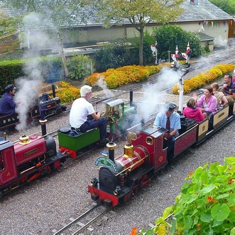 Pecorama, Beer, Devon #gardenrailway | Model steam trains, Ride on train, Garden railway