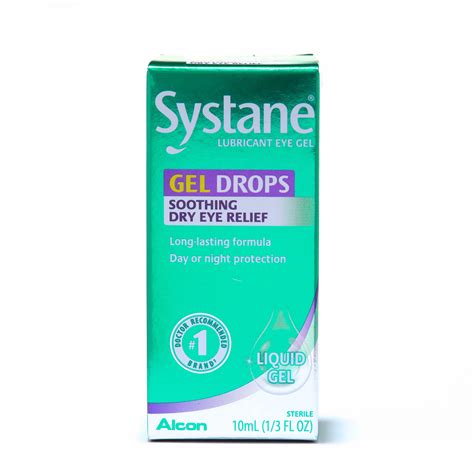 SYSTANE Anytime Protection Lubricating Gel Eye Drops for Dry Eyes ...