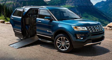 Ford Explorer BraunAbility MXV Is World’s First Wheelchair Accessible SUV | Carscoops