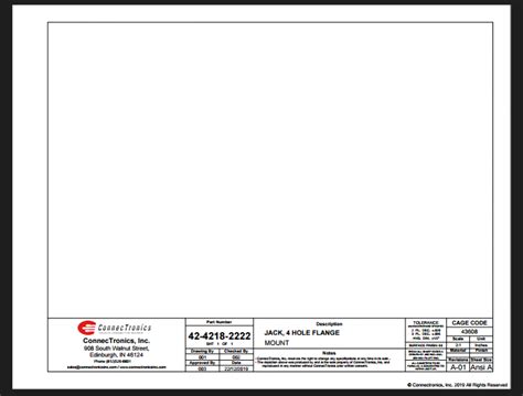 New and Improved Title Block (2D AutoCAD) - Freelance CAD Design - Cad Crowd