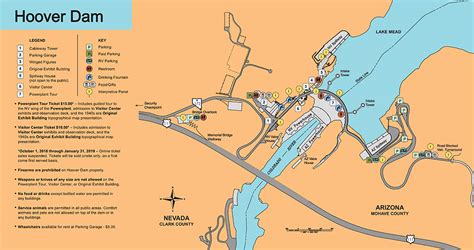 Las Vegas To Hoover Dam To Grand Canyon Map - China Map Tourist Destinations