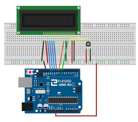 Arduino LCD Connection Schematic | Technology Tutorials