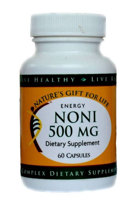 Noni Capsules – 60caps – Nature's Gift For Life