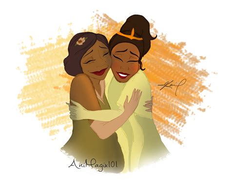 Tiana and Eudora by AniMagix101 on DeviantArt