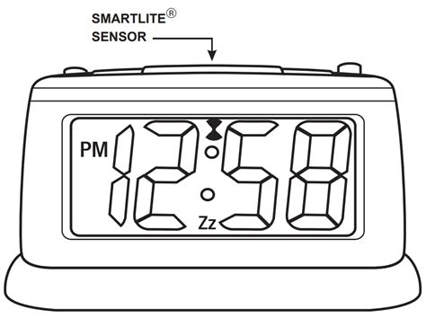 acctim 14843 Juno Smartlite Alarm Clock Instruction Manual