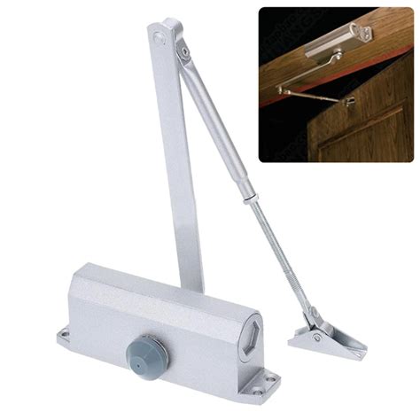 Automatic Heavy Duty Fire Door Closer Adjustable Closing and Locking Speed Aluminium Alloy ...