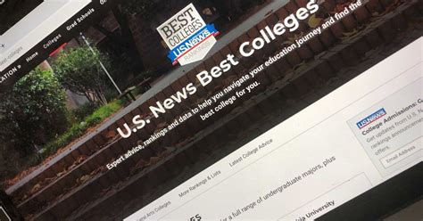 An Open Letter to The Editors of US News and World Report’s Best Colleges Rankings