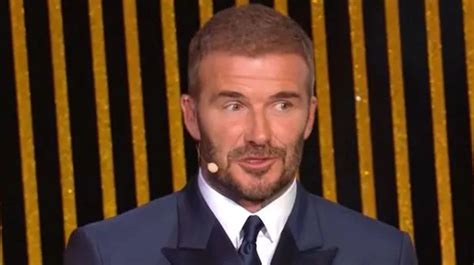 David Beckham pays emotional tribute to Sir Bobby Charlton in starring Ballon d'Or role - Mirror ...