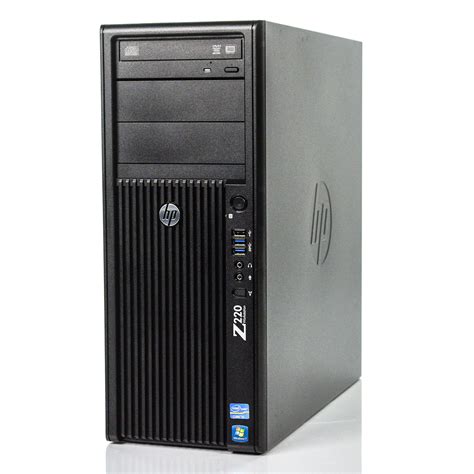 Refurbished HP Pro Z220 Workstation i5-3470 3.20GHz Wi-Fi 4GB 256GB SSD Win 10 Pro 1 Yr Wty ...