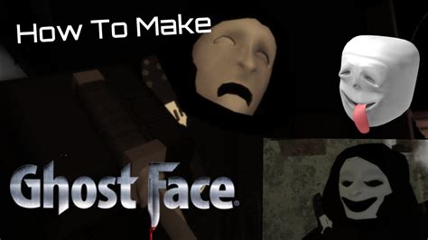 How To Make Ghost-Face Costumes In Roblox - YouTube