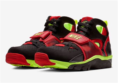 Nike Air Trainer Huarache 679083-020 Volt Black Red Release Info ...