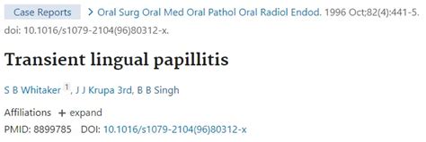 14 Solid Facts About Transient Lingual Papillitis