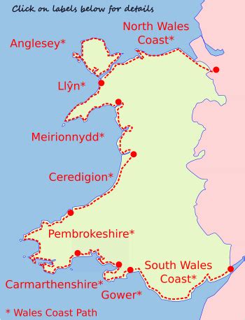 Wales Coast Path - Wales Walking Holidays