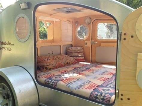 Large And Luxurious Bedroom On Wheels...the inside of my teardrop trailer! | Teardrop trailer ...