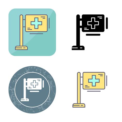 Hospital Sign Vector Icon 30237849 Vector Art at Vecteezy