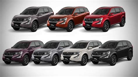 2018 Mahindra XUV500 - All Colour Options - Images | AUTOBICS - YouTube