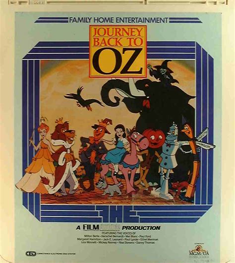 Journey Back to Oz {27616102386} R - Side 1 - CED Title - Blu-ray DVD ...