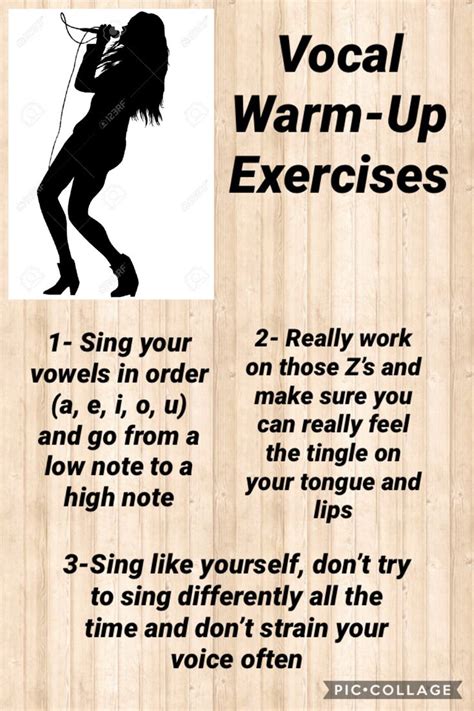 Vocal warmup exercises | Vocal warmups singing, Singing techniques ...