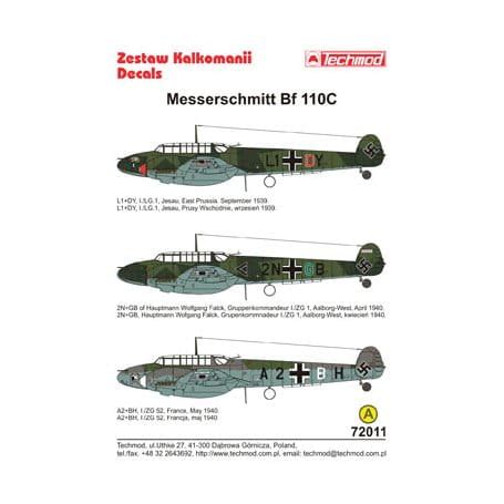 Bf.110 Zerstorer early camouflage - Aircraft WWII - Britmodeller.com