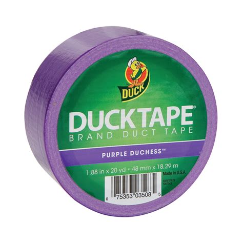 Duck Tape Solid Color Duck Tape, 1.88" x 10 yds., Purple - Walmart.com