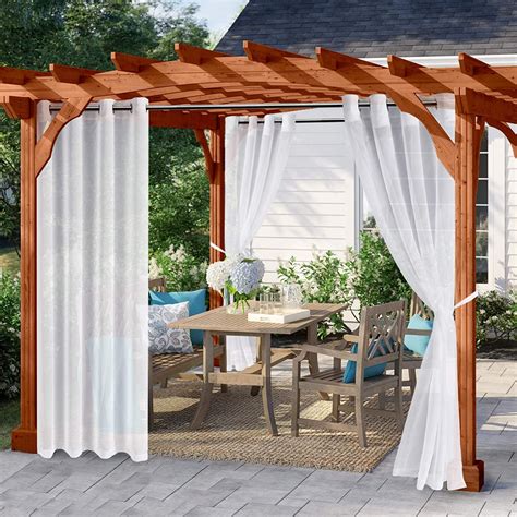 Can Sheer Outdoor Drapes Block the Heat on Your Patio? – Craftsmumship