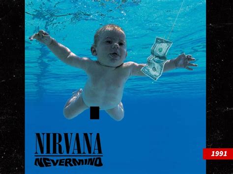 Baby On Nirvana's 'Nevermind' Cover Begs Them To Nix Genitalia Pic for 30th