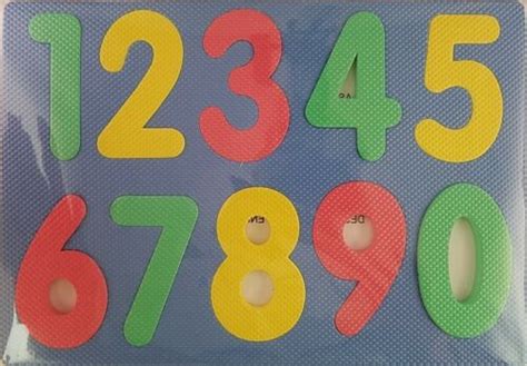 Learning Letter & Number Foam Puzzles, Select: Puzzle & Color L72 | eBay