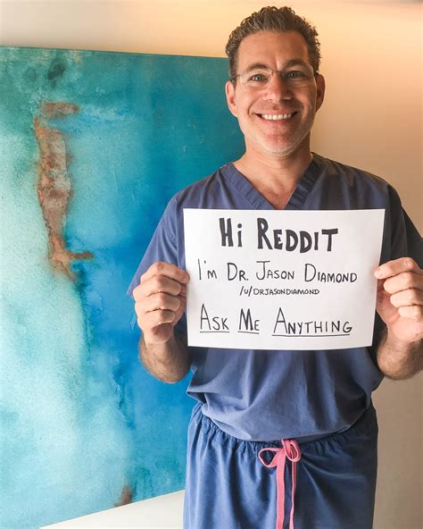 I am Dr. Jason Diamond, a Facial Plastic & Reconstructive surgeon in Beverly Hills. AMA! : r/IAmA