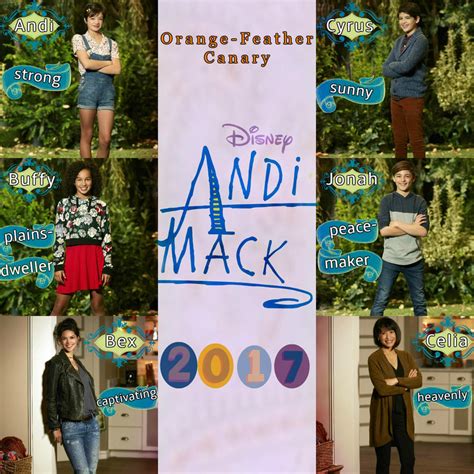 Andi Mack Characters' Name Meanings by Orange-FeatherCanary on DeviantArt