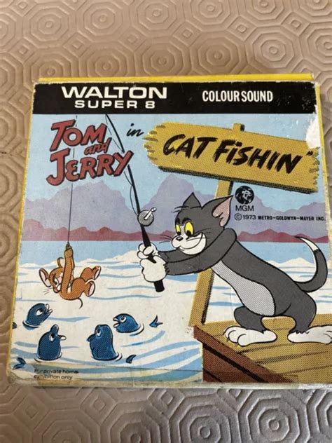 TOM AND JERRY - Cat Fishing (1947) Super 8Mm Film Colour Sound (Bp) £14.50 - PicClick UK