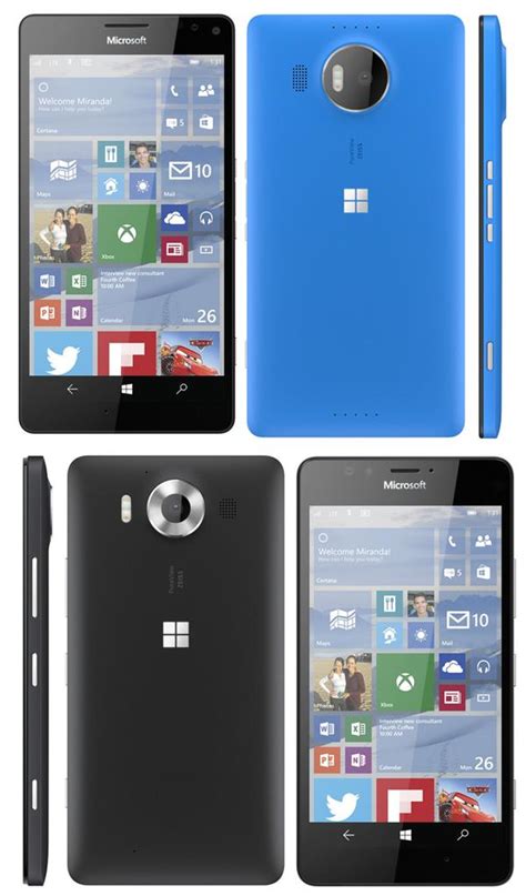 Official Images of Lumia 950 XL & Lumia 950, Microsoft New Flagship ...