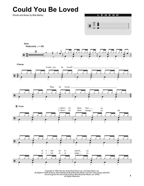 Could You Be Loved | Sheet Music Direct