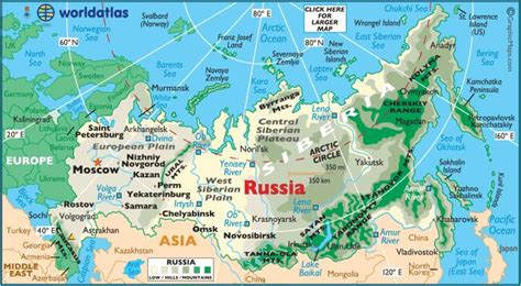 Russia Maps & Facts | Russia map, Russia, Map