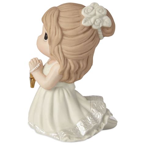 Precious Moments First Communion Kneeling Girl Mini Figurine, 4" - Figurines - Hallmark